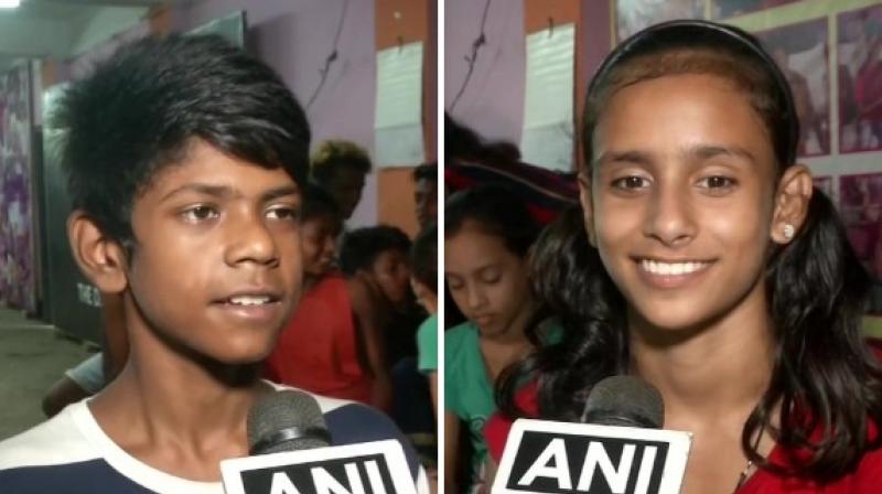 Jashika, 11, and Azajuddin, 12, also known by their loved ones as Lovely and Ali, are now eyeing for a career in gymnastics. (Photo: ANI) Jashika, 11, and Azajuddin, 12, also known by their loved ones as Lovely and Ali, are now eyeing for a career in gymnastics. (Photo: ANI)