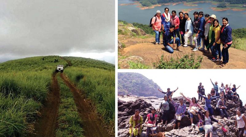 Appooppanthaadi team during their trips. Appooppanthaadi team during their trips.