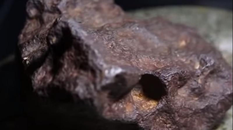 30-year-old doorstop turns out to be a rare meteorite