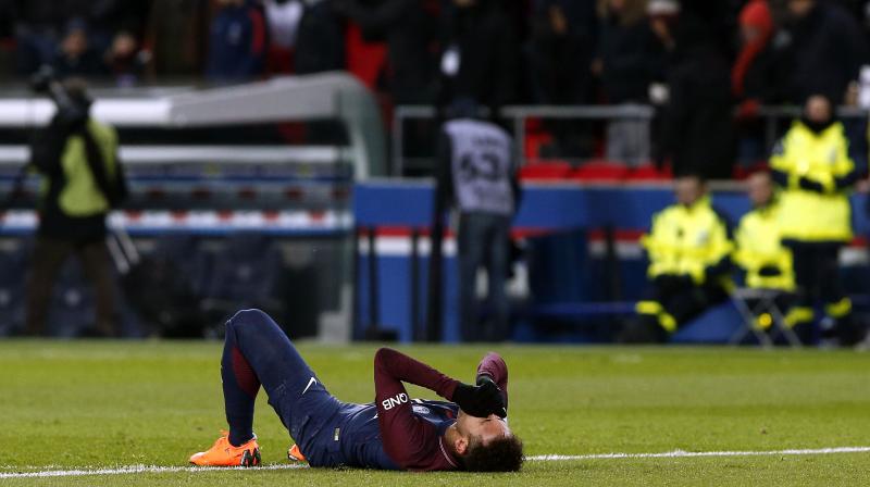 Neymar is all but certain to miss Wednesday's French Cup quarter-final against Marseille and the weekend's Ligue 1 visit to Troyes, with the Real clash just three days later. (Photo: AP) Neymar is all but certain to miss Wednesday's French Cup quarter-final against Marseille and the weekend's Ligue 1 visit to Troyes, with the Real clash just three days later. (Photo: AP)