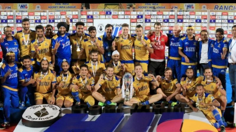 Punjab Warriors clinched the 2016 HIL tournament. (Photo: HIL) Punjab Warriors clinched the 2016 HIL tournament. (Photo: HIL)