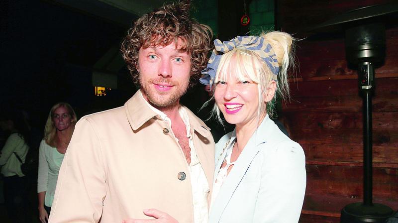 Sia with Erik Lang Sia with Erik Lang