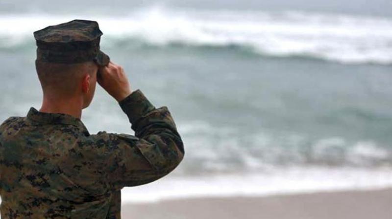 David Doohyun Kyung, a US Marine Corps commando, was apprehended on March 19 night and is being questioned by the sleuths of the IB, RAW and local police, an SSB spokesperson said. (Photo: Representational/AP) David Doohyun Kyung, a US Marine Corps commando, was apprehended on March 19 night and is being questioned by the sleuths of the IB, RAW and local police, an SSB spokesperson said. (Photo: Representational/AP)