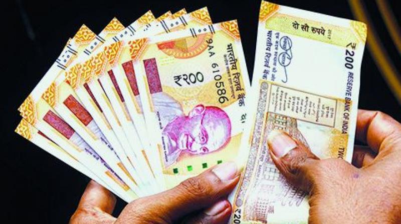 Smaller denomination currency Smaller denomination currency