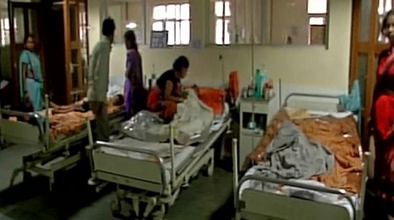 As per official data, the death toll in government-run Sri Krishna Medical College and Hospital (SKMCH) has touched 108 while 20 children died at Kejriwal hospital in the district due to the vector-borne disease. (Photo: File) As per official data, the death toll in government-run Sri Krishna Medical College and Hospital (SKMCH) has touched 108 while 20 children died at Kejriwal hospital in the district due to the vector-borne disease. (Photo: File)