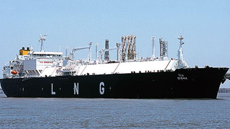 After sea trials, the ship has delivered the first cargo of LNG from Gorgon project in Australia to Petronet's Dahej import terminal in Gujarat. (Photo: Petronetlng) After sea trials, the ship has delivered the first cargo of LNG from Gorgon project in Australia to Petronet's Dahej import terminal in Gujarat. (Photo: Petronetlng)
