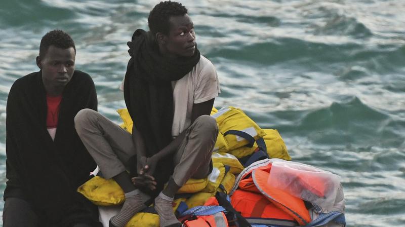 Departures surged in 2014 when conflict in Libya worsened and more than 650,000 migrants have crossed the central Mediterranean since then. (Photo: AP) Departures surged in 2014 when conflict in Libya worsened and more than 650,000 migrants have crossed the central Mediterranean since then. (Photo: AP)