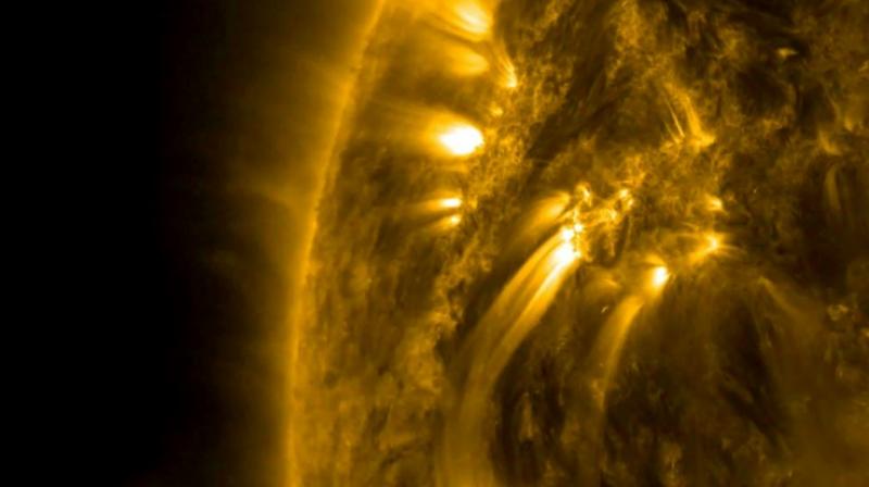 The Sun's magnetic poles flip every 11 years in a cycle determined by its rotation rate and luminosity, like other nearby, solar-type stars. (Photo:AFP) The Sun's magnetic poles flip every 11 years in a cycle determined by its rotation rate and luminosity, like other nearby, solar-type stars. (Photo:AFP)