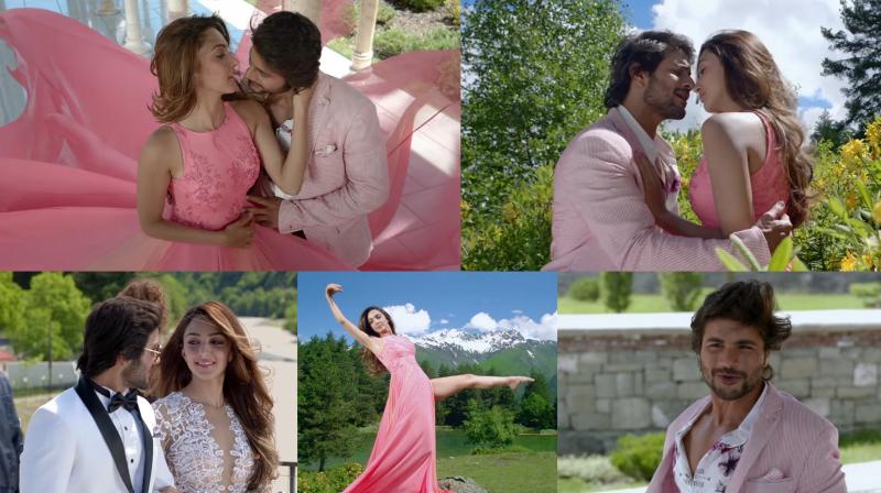 Screengrabs from the video. Screengrabs from the video.