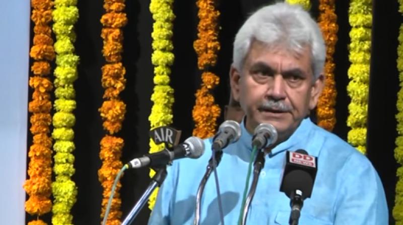 Telecom Minister Manoj Sinha. Telecom Minister Manoj Sinha.