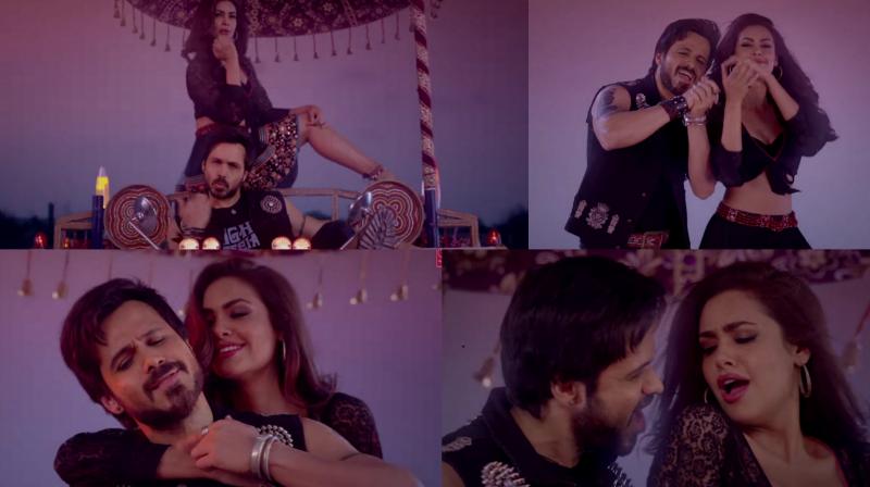 Screengrabs from the video. Screengrabs from the video.