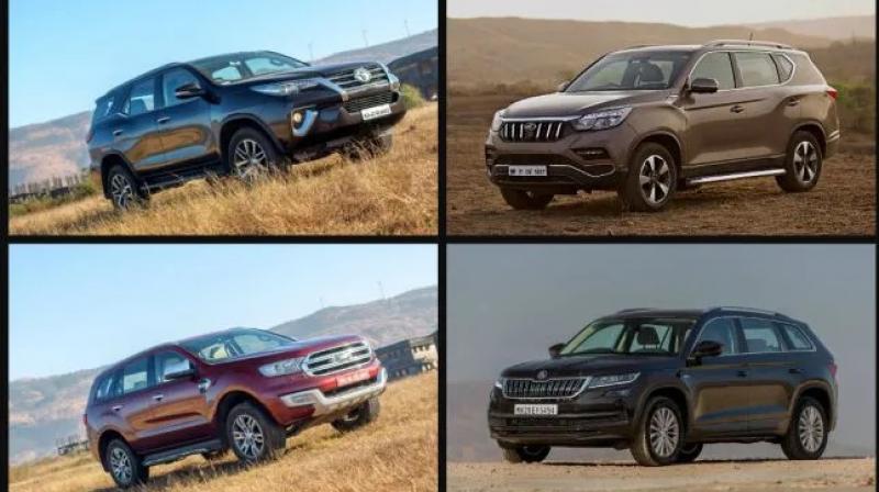 Fortuner sold nearly 500 units lesser than it did in March 2019. Endeavour also slipped, still sold nearly three times less as top-selling Toyota. Tiguan was the biggest loser with a 98 per cent decline in month-on-month growth Fortuner sold nearly 500 units lesser than it did in March 2019. Endeavour also slipped, still sold nearly three times less as top-selling Toyota. Tiguan was the biggest loser with a 98 per cent decline in month-on-month growth