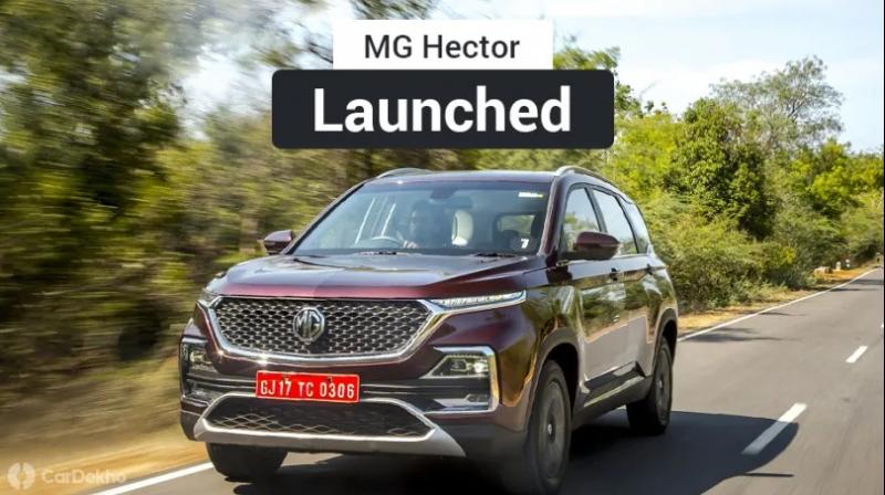 MG Hector prices range: Rs 12.18 lakh to Rs 16.88 lakh (ex-showroom pan-India). MG Hector prices range: Rs 12.18 lakh to Rs 16.88 lakh (ex-showroom pan-India).