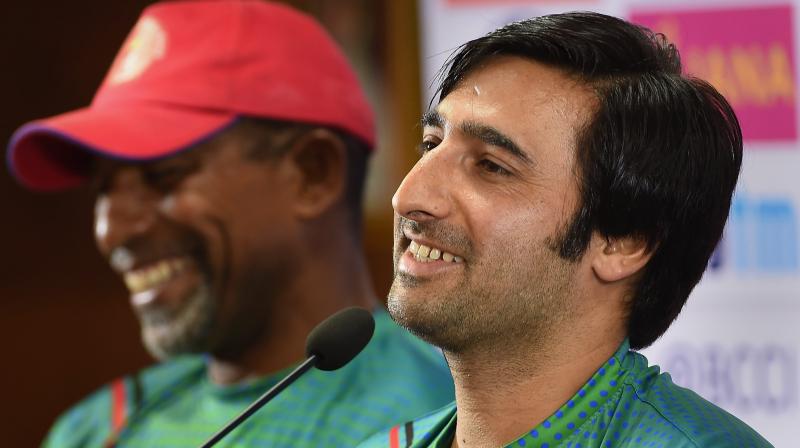 Afghanistan, who have been forced to train in India since 2015 because of the conflict at home, have just secured a T20 series sweep over Bangladesh with teen sensation Rashid Khan now an international star. (Photo: PTI) Afghanistan, who have been forced to train in India since 2015 because of the conflict at home, have just secured a T20 series sweep over Bangladesh with teen sensation Rashid Khan now an international star. (Photo: PTI)