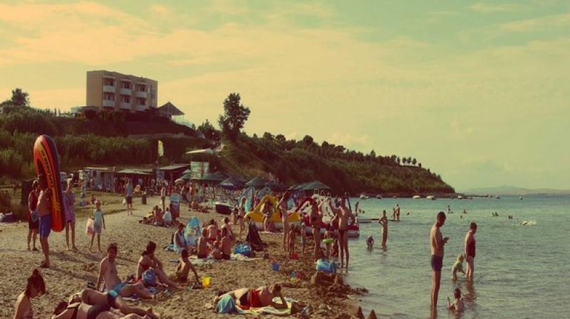 TiO2 is one of the main ingredients of sunscreen and acts as a protective agent against harmful UV rays. (Photo: ANI) TiO2 is one of the main ingredients of sunscreen and acts as a protective agent against harmful UV rays. (Photo: ANI)