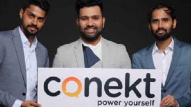 Rohit Sharma unveiled the brand and took wraps off its highly anticipated product line at the launch event at Taj Lands End, Mumbai.(Photo: ANI) Rohit Sharma unveiled the brand and took wraps off its highly anticipated product line at the launch event at Taj Lands End, Mumbai.(Photo: ANI)