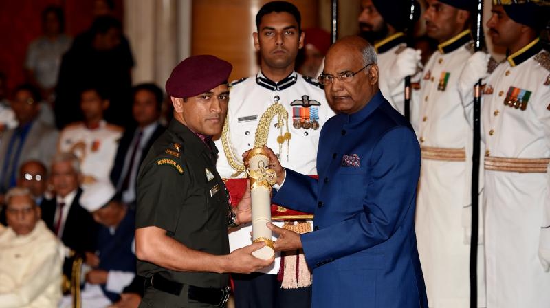 Dhoni bid adieu to Test cricket in 2014 before stepping down from limited-overs captaincy in January 2017, thus handing the captaincy across all formats to Virat Kohli. (Photo: PTI) Dhoni bid adieu to Test cricket in 2014 before stepping down from limited-overs captaincy in January 2017, thus handing the captaincy across all formats to Virat Kohli. (Photo: PTI)