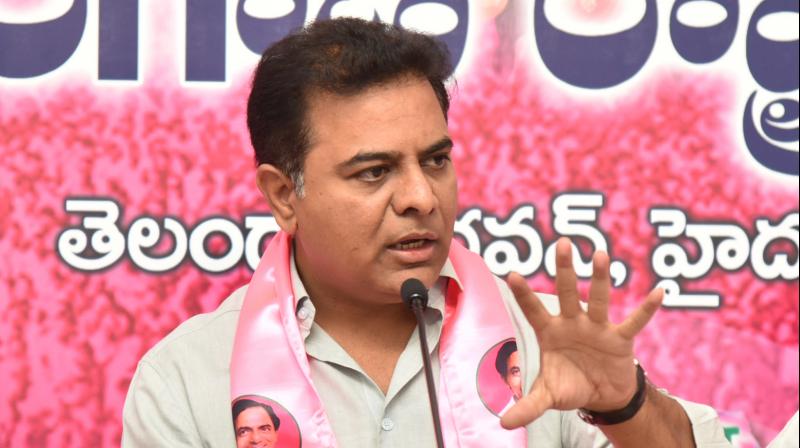 Minister K.T. Rama Rao. (DC File)