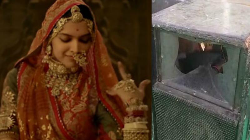 One of the speakers destroyed for playing Deepika Padukone's song 'Ghoomar.' (Photo: ANI) One of the speakers destroyed for playing Deepika Padukone's song 'Ghoomar.' (Photo: ANI)