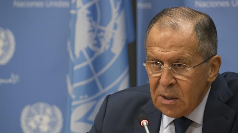 Russian Foreign Minister Sergei Lavrov said, Russia was working with other countries to strive for the reasonable and not the emotional approach - instead of the kindergarden fight between children (where) no one can stop them. (Photo: AP) Russian Foreign Minister Sergei Lavrov said, Russia was working with other countries to strive for the reasonable and not the emotional approach - instead of the kindergarden fight between children (where) no one can stop them. (Photo: AP)