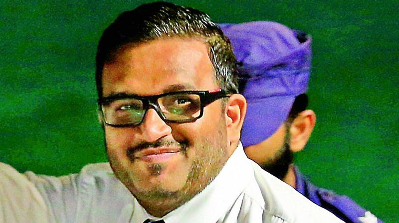 Ahmed Adeeb was brought to Male, the Maldives' capital, late on Sunday night in a navy ship. Early this morning, he was taken to Dhoonidhoo detention center. (Photo: File) Ahmed Adeeb was brought to Male, the Maldives' capital, late on Sunday night in a navy ship. Early this morning, he was taken to Dhoonidhoo detention center. (Photo: File)