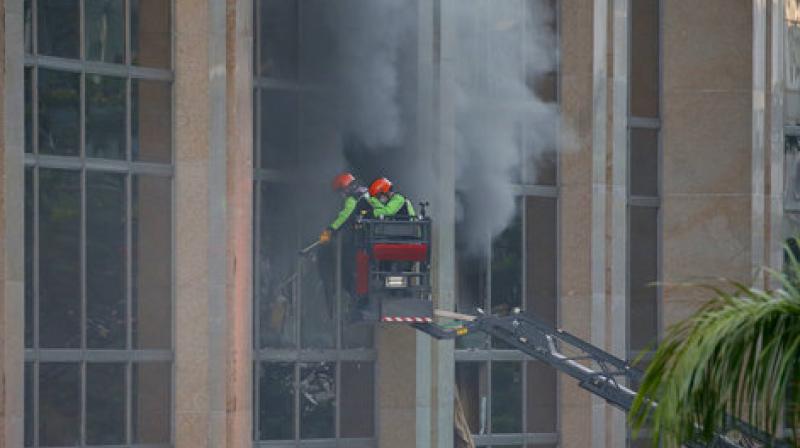 Police said earlier the man's motive was likely robbery and that the incident was not terror-related. (Photo: AP) Police said earlier the man's motive was likely robbery and that the incident was not terror-related. (Photo: AP)