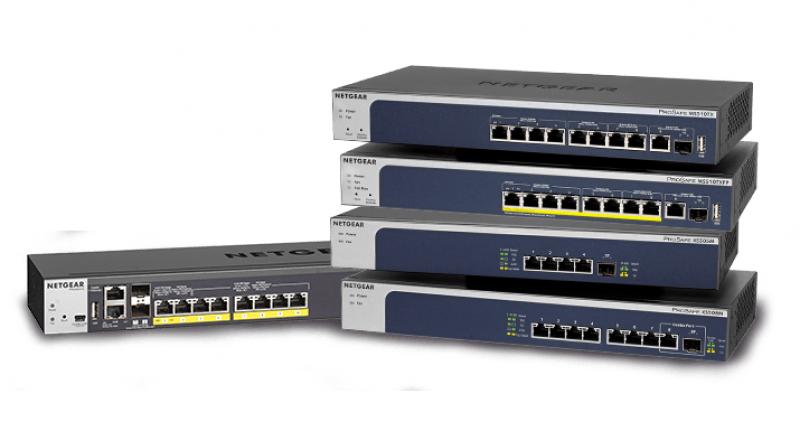 Each of the multi-speed copper Ethernet ports automatically detects the speed requested by the connected device, the quality of the cabling and provides the appropriate connection at one of five speeds. Each of the multi-speed copper Ethernet ports automatically detects the speed requested by the connected device, the quality of the cabling and provides the appropriate connection at one of five speeds.