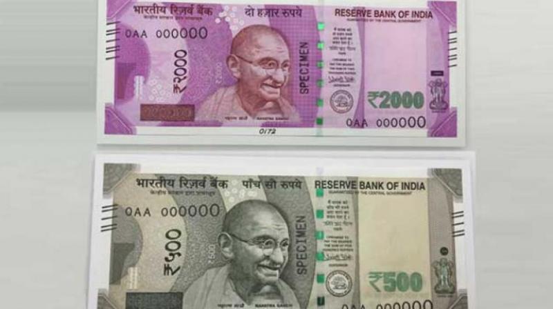 Sacks full of currency notes in the denomination of Rs 500 and Rs 1000 we-re found shredded and burnt in a heap in Bareilly district. Sacks full of currency notes in the denomination of Rs 500 and Rs 1000 we-re found shredded and burnt in a heap in Bareilly district.
