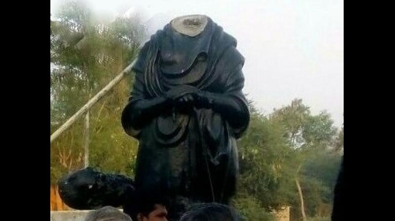 Statue vandalism continues: Periyar bust beheaded in TN