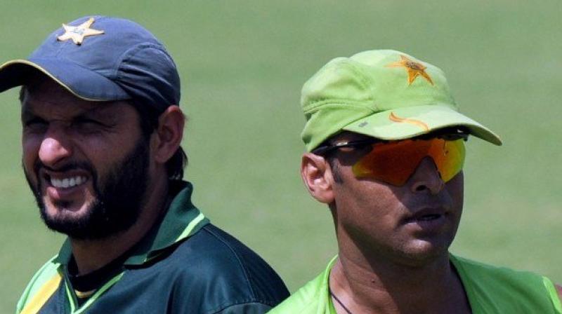Former Pakistan teammate Shoaib Akhtar was excited by the way the 37-year-old played against Derbyshire, and took to Twitter to congratulate the explosive “Boom Boom” Afridi.(Photo: AFP) Former Pakistan teammate Shoaib Akhtar was excited by the way the 37-year-old played against Derbyshire, and took to Twitter to congratulate the explosive “Boom Boom” Afridi.(Photo: AFP)