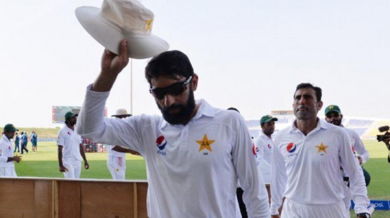 Misbah-ul-Haq, who will play his last Test on May 10, led the side in a total of 55 Test matches, winning 25, losing 18, and drawing 11 matches. (Photo: AFP) Misbah-ul-Haq, who will play his last Test on May 10, led the side in a total of 55 Test matches, winning 25, losing 18, and drawing 11 matches. (Photo: AFP)