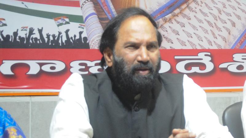 Former TPCC president N. Uttam Kumar Reddy. (DC)