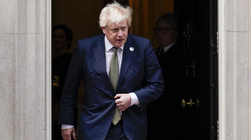 Boris Johnson not only failed to be consistent  protecting the wrongdoer one day and abandoning him the next, he then donned ashes and sackcloth and became an enthusiast for banning second jobs for MPs.  (AP)