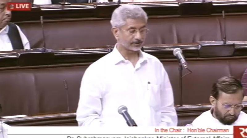 External Affairs Minister S Jaishankar on Thursday urged Islamabad to release and repatriate him immediately. (Photo: ANI | Twitter) External Affairs Minister S Jaishankar on Thursday urged Islamabad to release and repatriate him immediately. (Photo: ANI | Twitter)