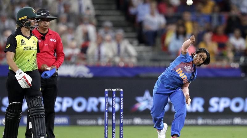 A finger fracture leaving her T20 World Cup participation in doubt, India leggie Poonam Yadav says self belief gave her the confidence of playing the showpiece and it showed in her demolition of Australia in the opening match here. (Photo:AP) A finger fracture leaving her T20 World Cup participation in doubt, India leggie Poonam Yadav says self belief gave her the confidence of playing the showpiece and it showed in her demolition of Australia in the opening match here. (Photo:AP)
