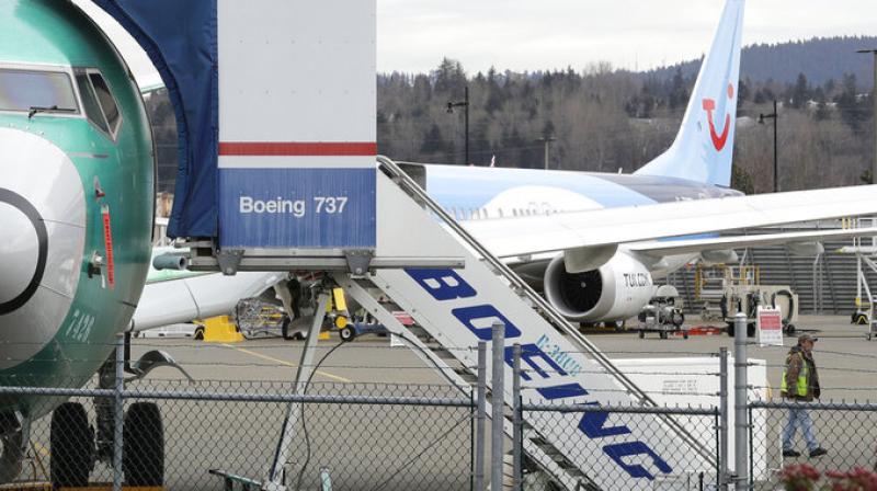 The sensors measure whether the plane is pointed up, down or level in relation to the direction of onrushing air. Software on the Max can push the plane's nose down if data from one of the sensors indicates the plane is tilted up so sharply that it could stall and fall from the sky. (Photo AP) The sensors measure whether the plane is pointed up, down or level in relation to the direction of onrushing air. Software on the Max can push the plane's nose down if data from one of the sensors indicates the plane is tilted up so sharply that it could stall and fall from the sky. (Photo AP)