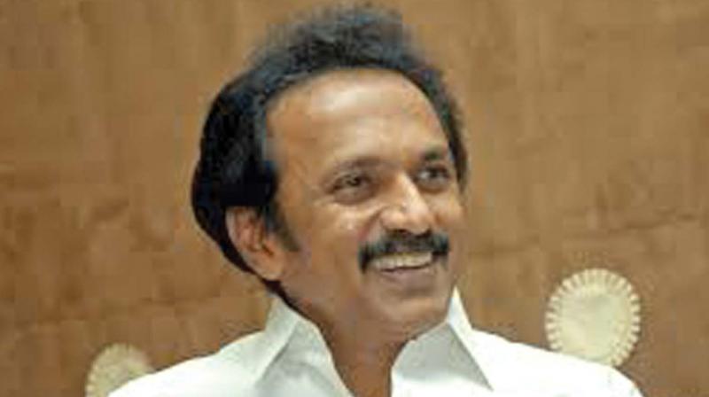 M.K. Stalin.