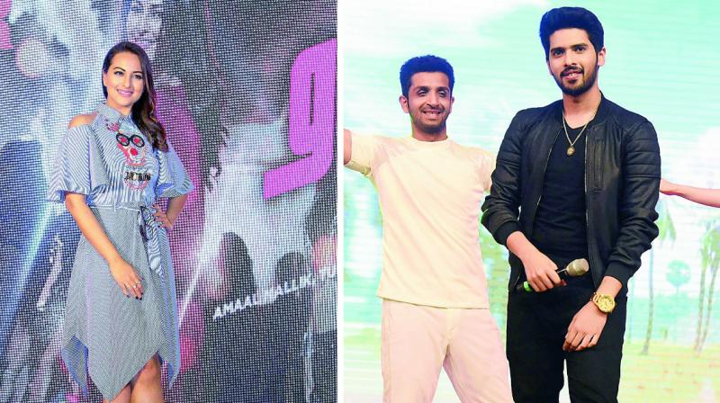 Sonakshi Sinha and Armaan Malik Sonakshi Sinha and Armaan Malik
