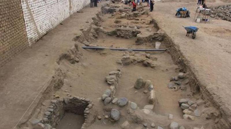 'So far we have found the remains of 56 children who were sacrificed by the Chimu culture,' archaeologist Gabriel Prieto said. (Photo: AFP) 'So far we have found the remains of 56 children who were sacrificed by the Chimu culture,' archaeologist Gabriel Prieto said. (Photo: AFP)