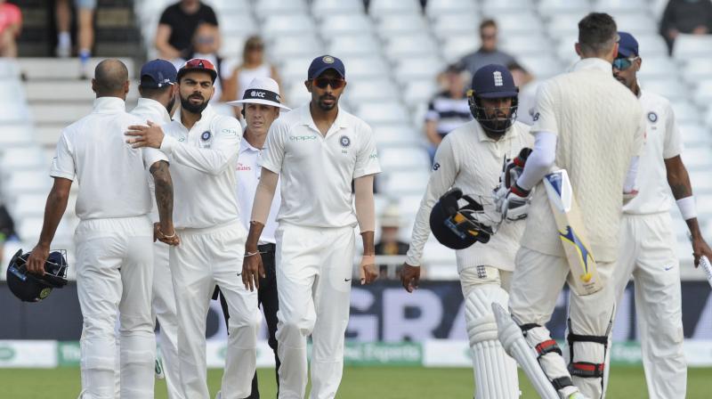 Indian captain Virat Kohli on Wednesday said that his team never stopped believing in their abilities even though a lot of people had given up on them after back-to-back defeat against England in the first two Test matches.(Photo: AP) Indian captain Virat Kohli on Wednesday said that his team never stopped believing in their abilities even though a lot of people had given up on them after back-to-back defeat against England in the first two Test matches.(Photo: AP)