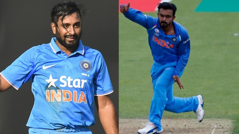 : Fit-again Kedar Jadhav and Ambati Rayudu, who cleared the Yo Yo test, were on Wednesday included in India A and India B squads for the Quadrangular series, starting on Thursday in Alur. (Photo: AFP) : Fit-again Kedar Jadhav and Ambati Rayudu, who cleared the Yo Yo test, were on Wednesday included in India A and India B squads for the Quadrangular series, starting on Thursday in Alur. (Photo: AFP)
