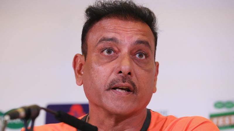 However Shastri made it clear that it's a Test match that they have won and there is still a series to be won with two games still left. (Photo: AFP) However Shastri made it clear that it's a Test match that they have won and there is still a series to be won with two games still left. (Photo: AFP)