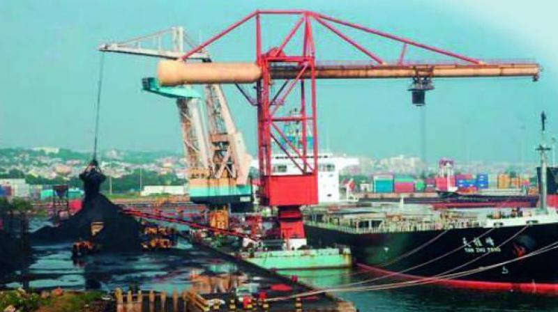 An analysis of the import data revealed that ports in Andhra Pradesh imported 35.26 per cent of the total value of petroleum coke that India imported in the first half of the last year. An analysis of the import data revealed that ports in Andhra Pradesh imported 35.26 per cent of the total value of petroleum coke that India imported in the first half of the last year.
