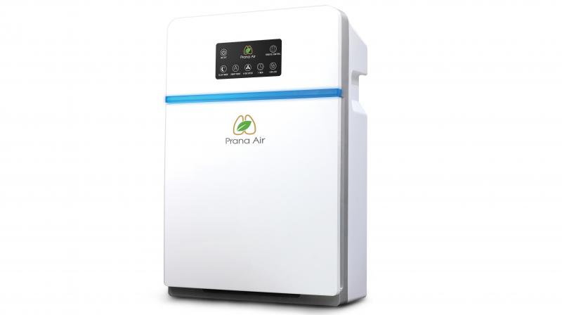 The air purifier delivers service in a room with an area of up to 41 square meters. The air purifier delivers service in a room with an area of up to 41 square meters.