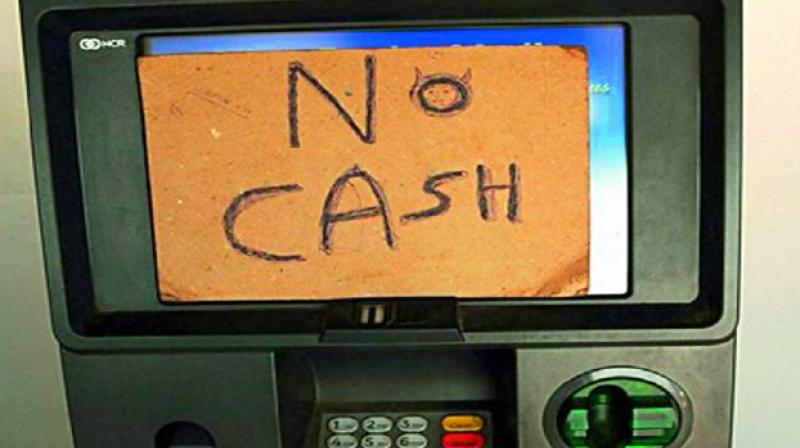 Currency withdrawals in the Jan-Mar quarter stood at Rs 1.4 trillion, about 27 per cent more than in same quarter of 2016. Currency withdrawals in the Jan-Mar quarter stood at Rs 1.4 trillion, about 27 per cent more than in same quarter of 2016.