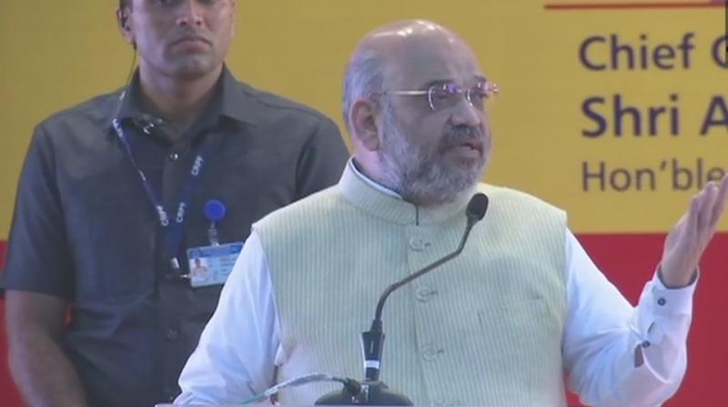 Shah spoke about the two major terror strikes of the last five years and outlined the central government's response against them. (Photo: ANI) Shah spoke about the two major terror strikes of the last five years and outlined the central government's response against them. (Photo: ANI)