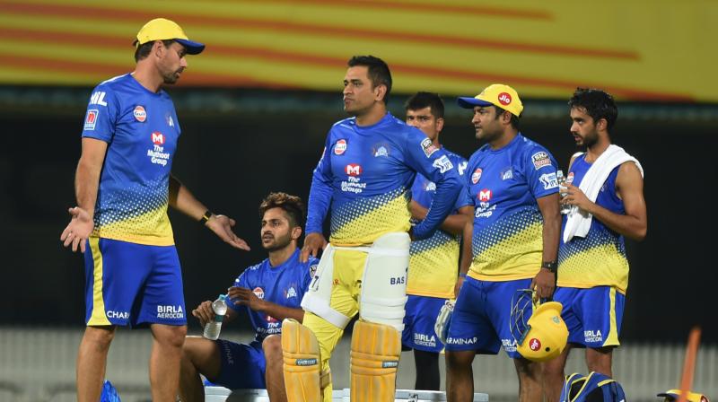 The Chennai Super Kings (CSK) will donate proceeds from its first home match in this year’s edition of the Indian Premier League (IPL) to the families of the Pulwama bravehearts, the team’s director said on Wednesday. (Photo: PTI) The Chennai Super Kings (CSK) will donate proceeds from its first home match in this year’s edition of the Indian Premier League (IPL) to the families of the Pulwama bravehearts, the team’s director said on Wednesday. (Photo: PTI)