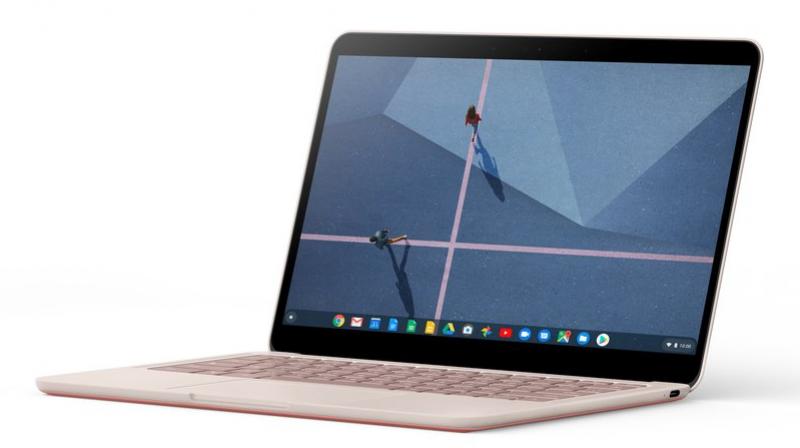 Google Pixelbook Go comes in Just Black and Not Pink colour choices. Google Pixelbook Go comes in Just Black and Not Pink colour choices.