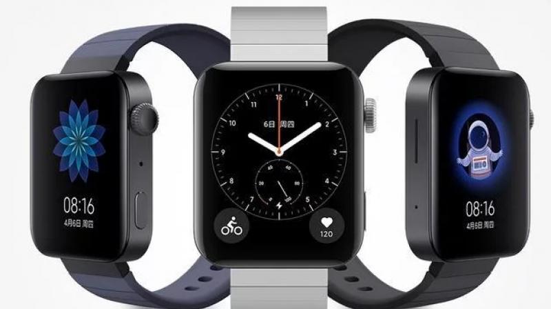 The Mi Watch is available in black and silver colour choices.