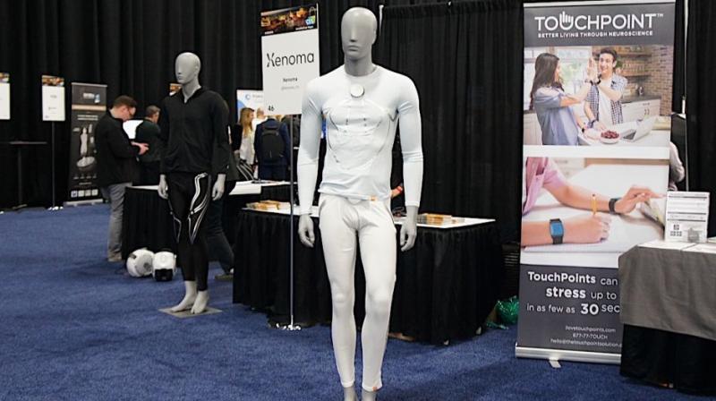 Key features of the e-skin Sleep & Lounge include activity tracking, sleep analysis, and fall detection that sets off the emergency alarm. (Photo: Engadget)